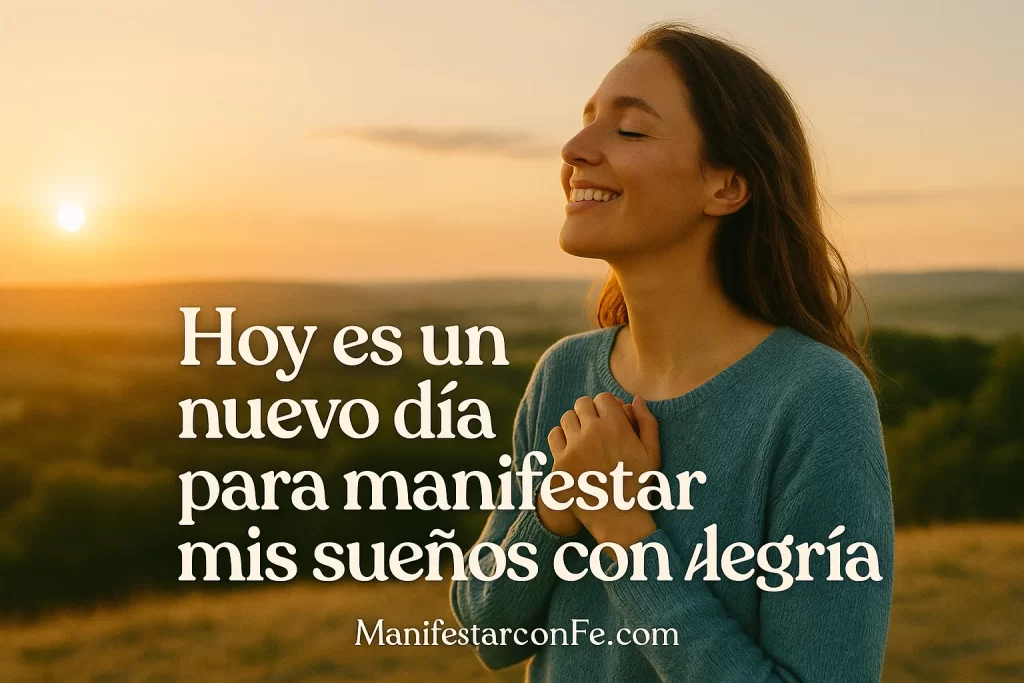 Afirmaciones diarias para manifestar tus sueños