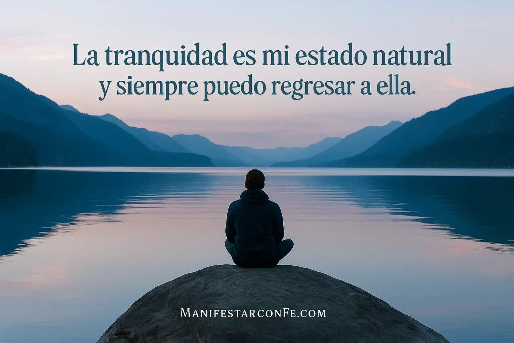 Afirmaciones para atraer paz