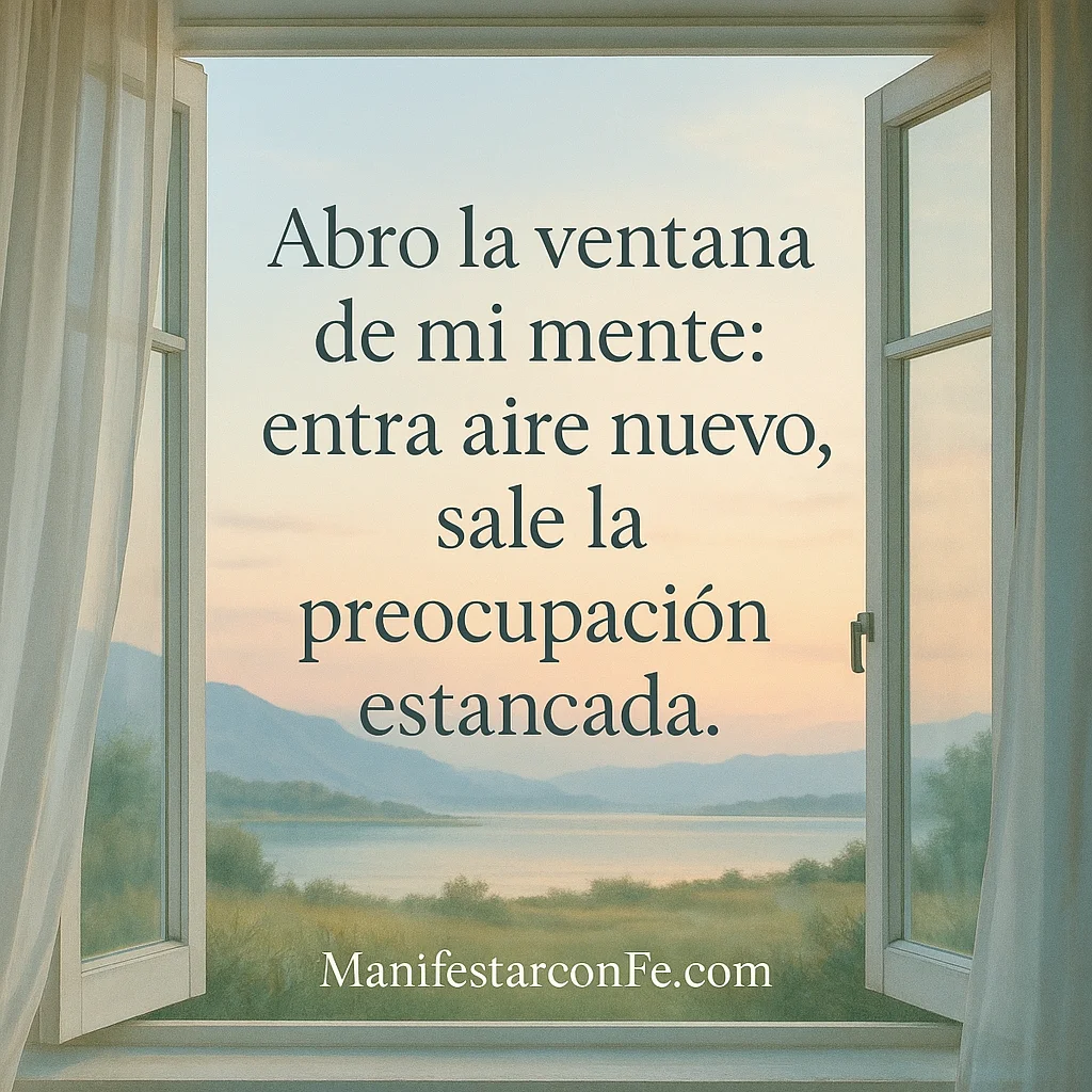 Afirmaciones para calmar la ansiedad