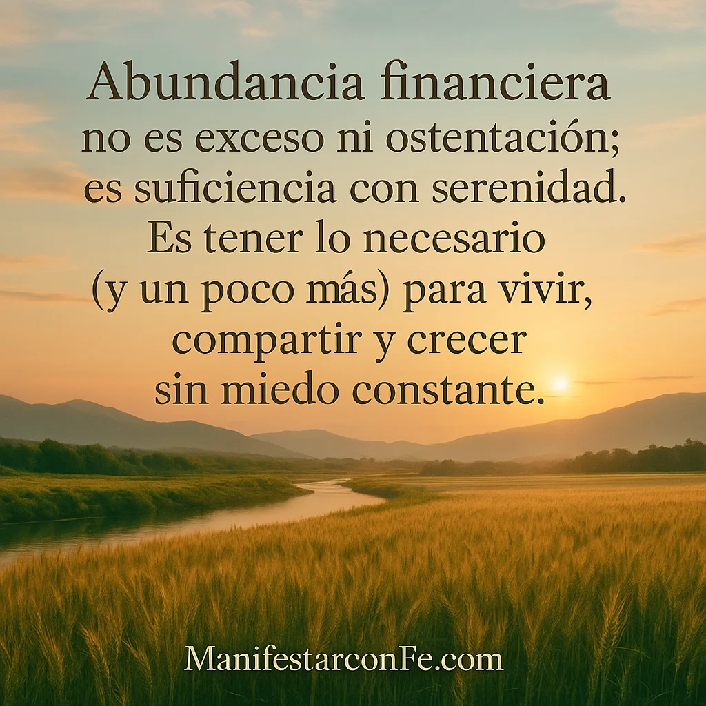 Atraer abundancia financiera desde la fe y gratitud