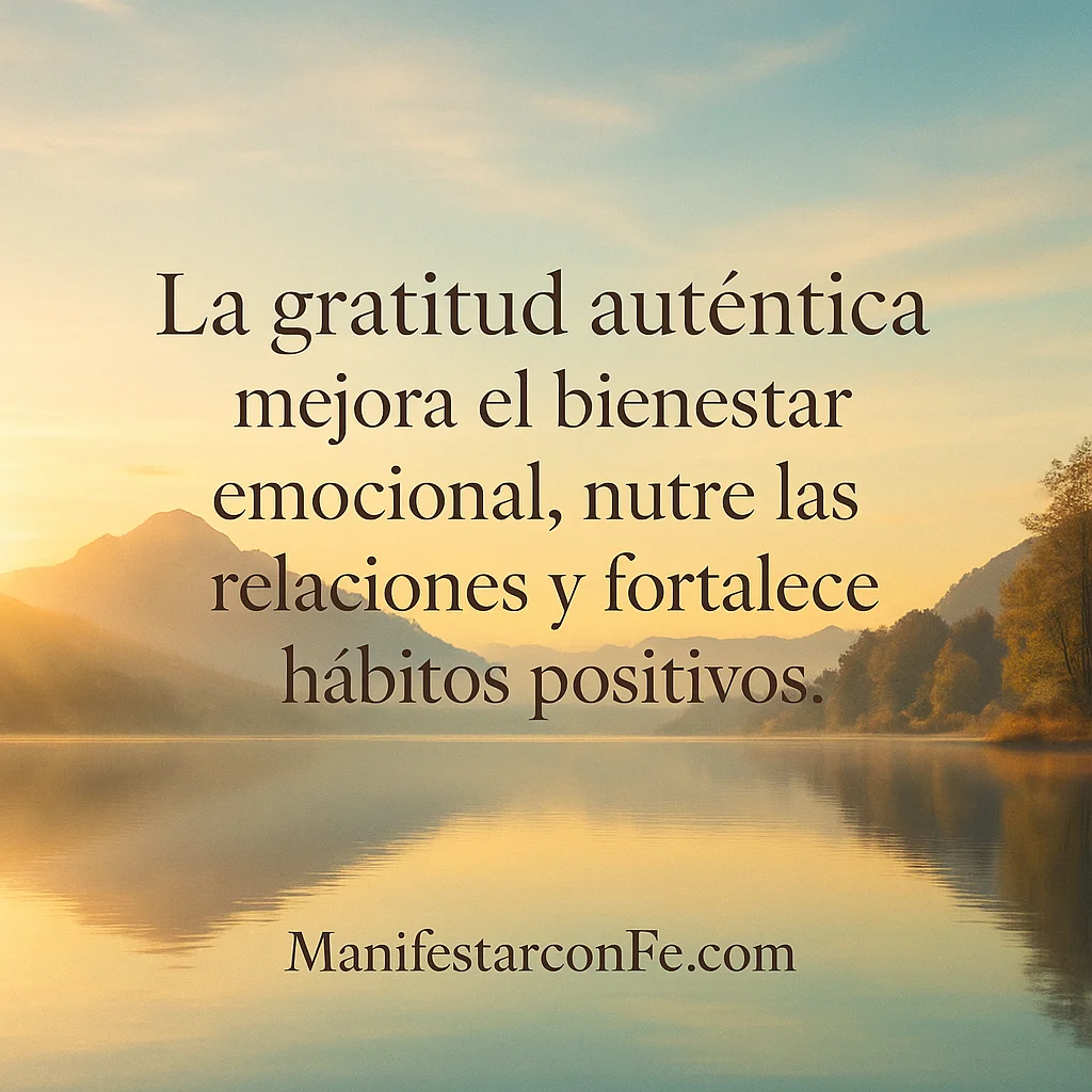 Gratitud consciente