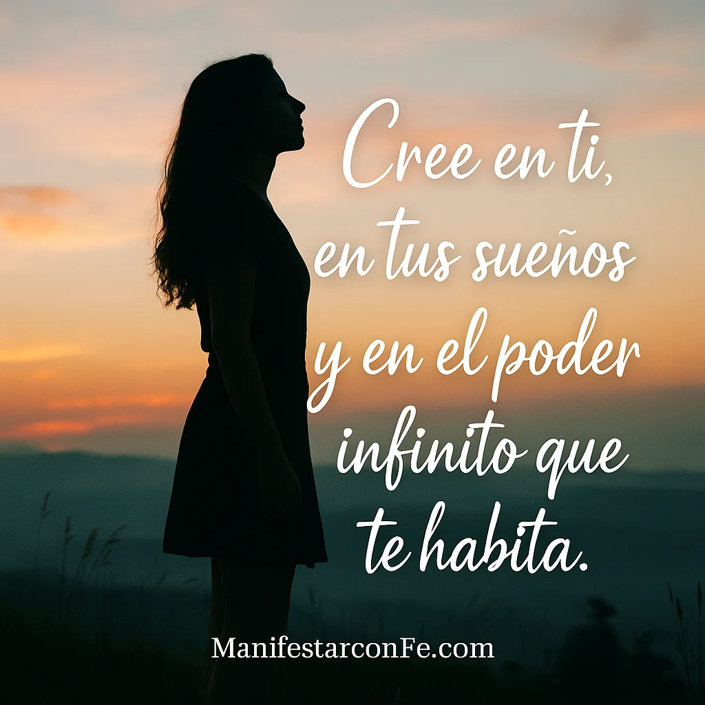 Imágen con frase inspiradora para elevar tu espíritu cada día