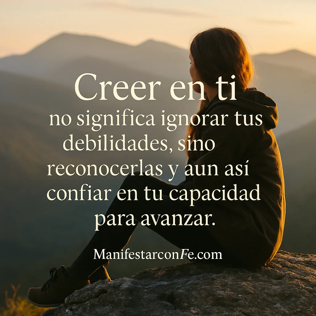 La importancia de creer en ti mismo