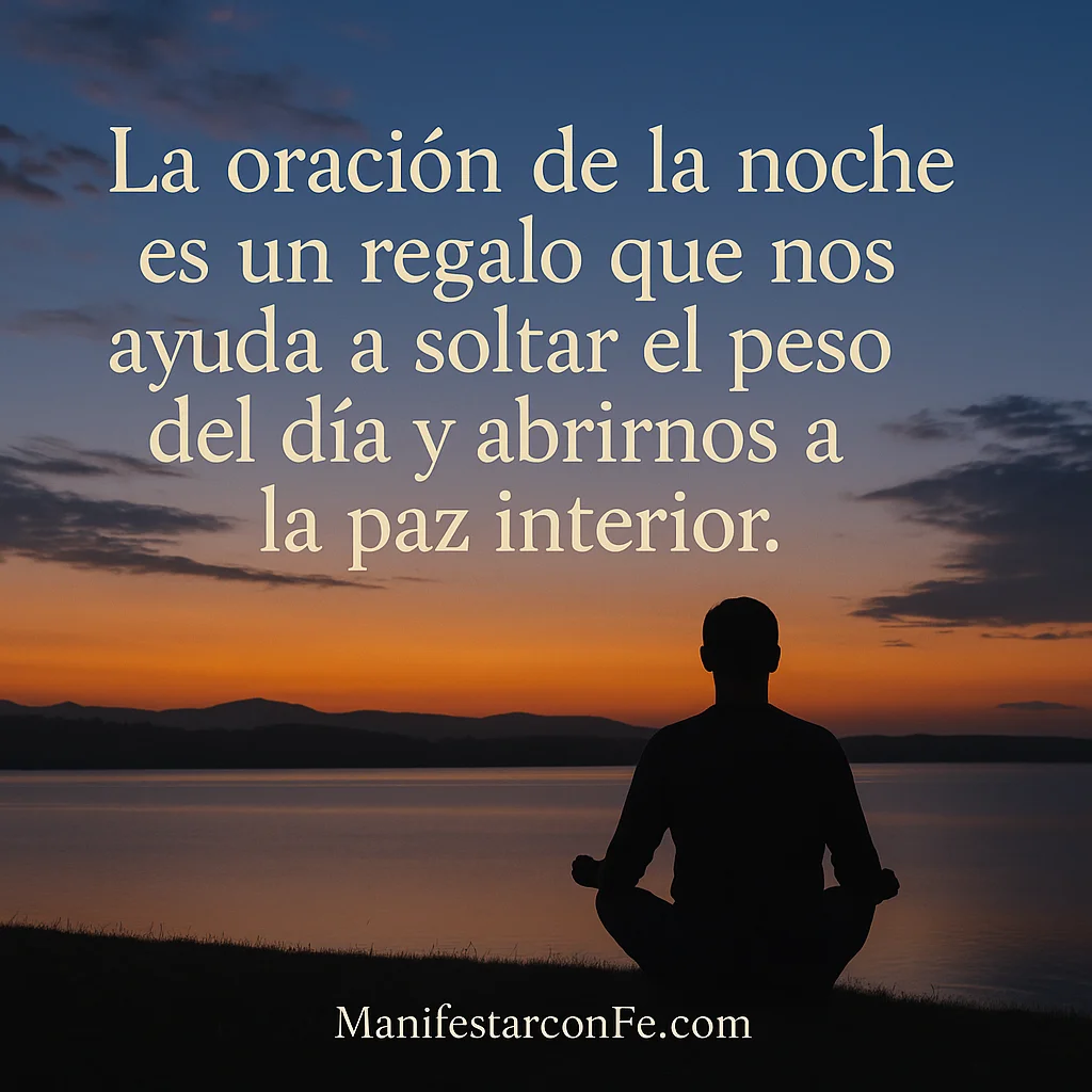 Liberar preocupaciones antes de dormir