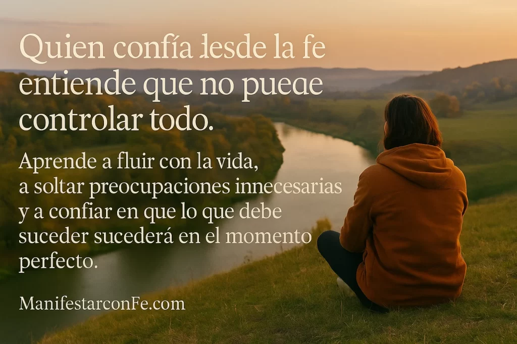 Lo que debe suceder sucederá en el momento perfecto