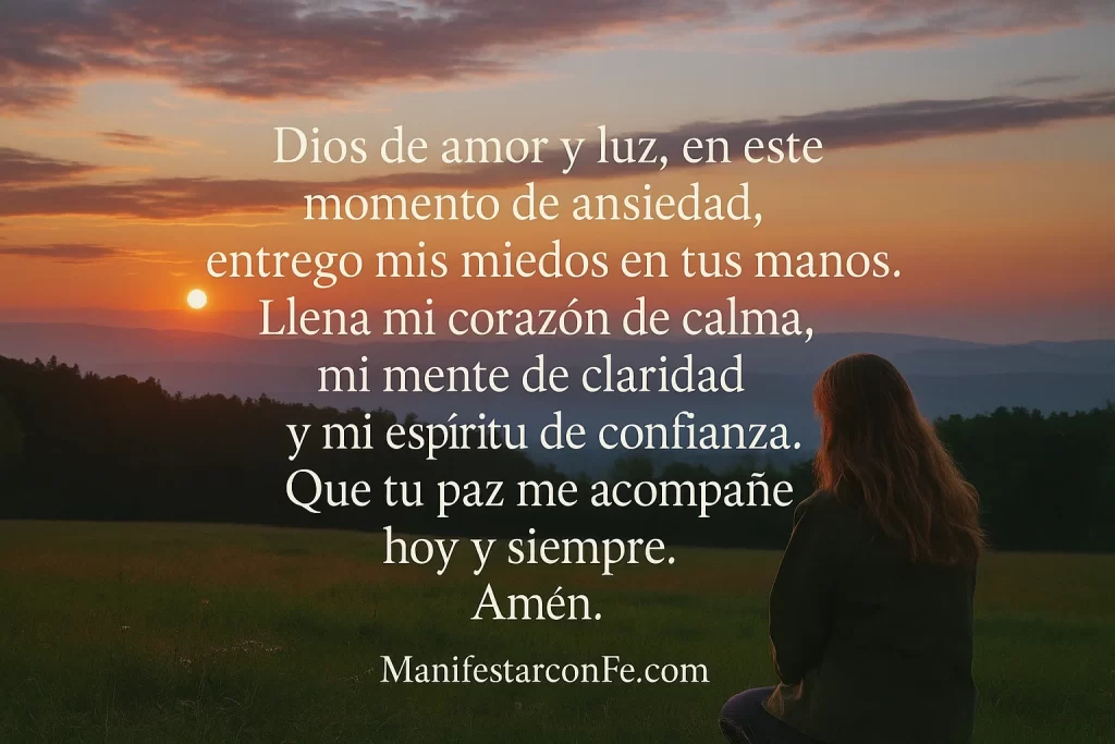 Oración para la paz interior