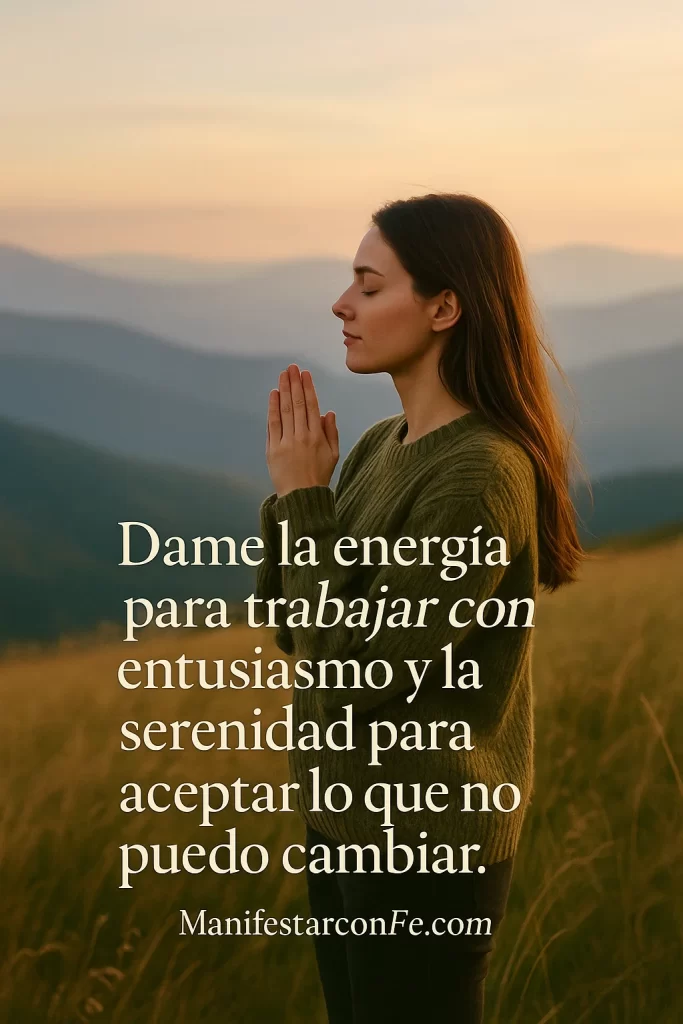 Oraciones de la mañana para empezar con motivacion