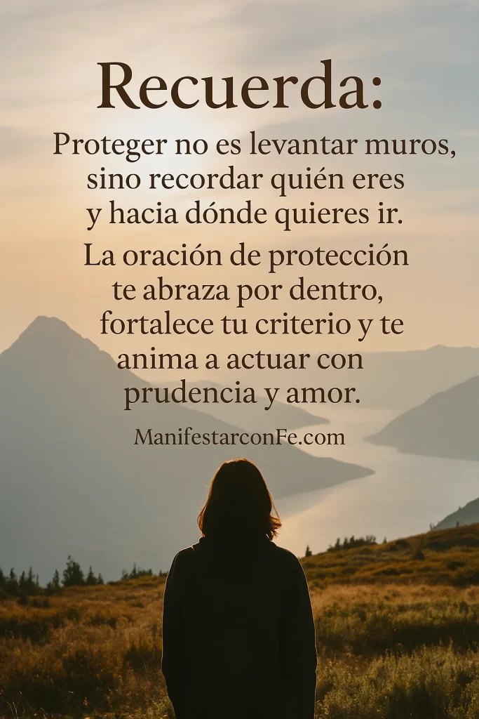 Proteccion para ti y tu familia