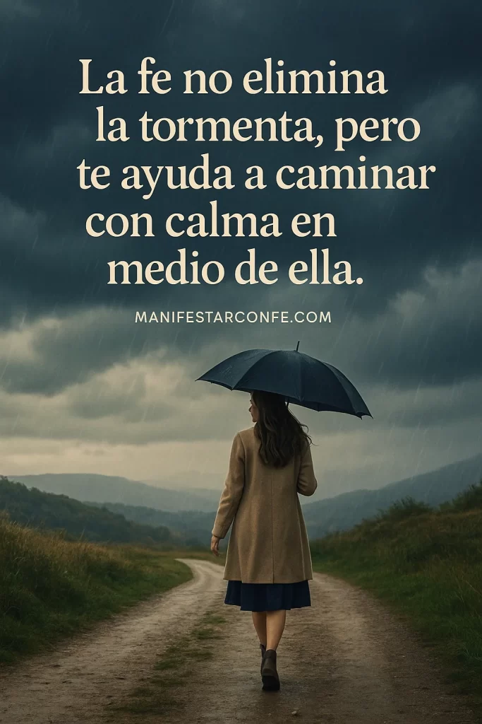 Reflexion inspiradora acerca de la fe