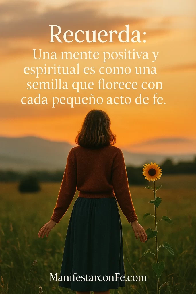 Reflexion para una mente positiva y espiritual