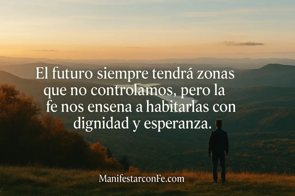 Superar el miedo al futuro con fe dignidad y esperanza