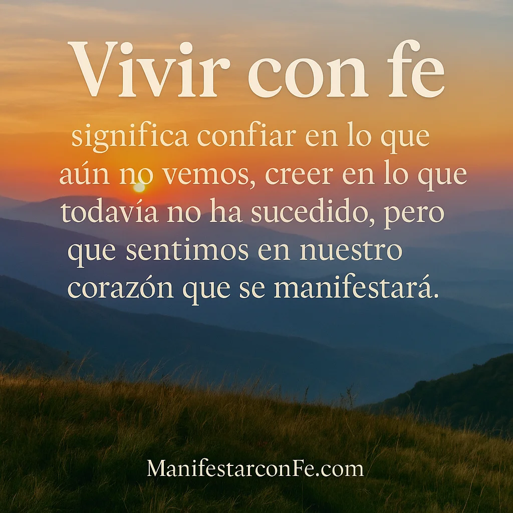 Tu fe está guiando tu camino