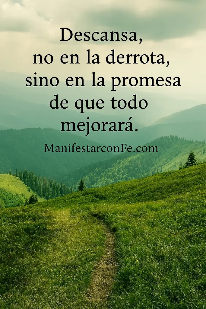 Frases de aliento para el alma cansada Frases de aliento para el alma cansada